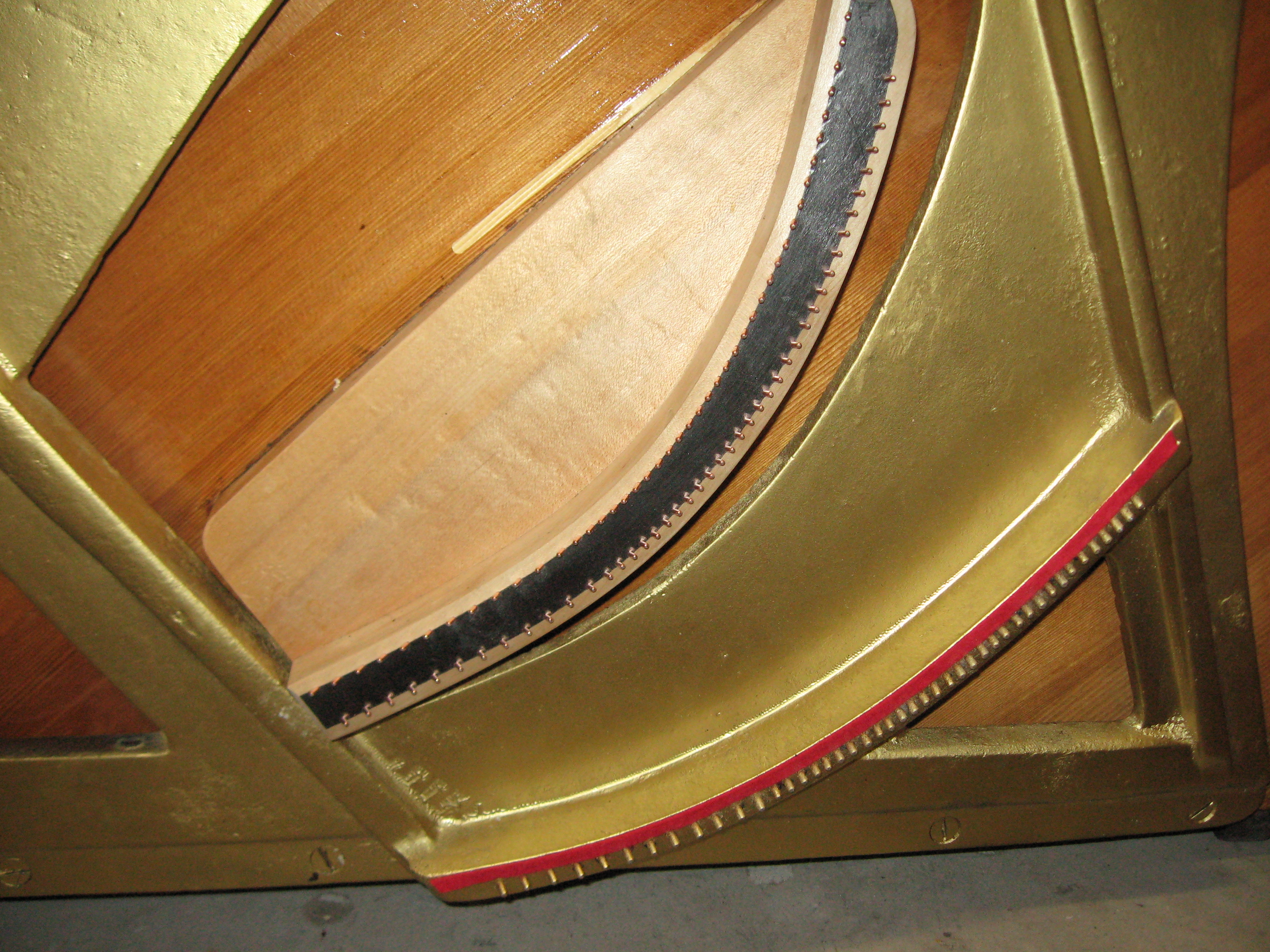 New upright bass bridge